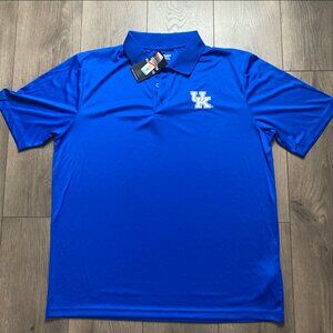 Kentucky Wildcats Mens Polo Size XL NWT